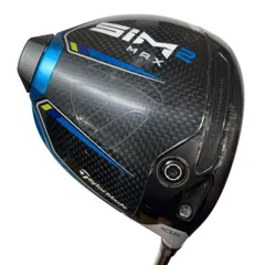 【中古】 テーラーメイド SIM2 MAX 10.5° USA ドライバー DR 純正特注シャフト (フレックスS) メンズ 男性用 右利き 右用 Cランク ゴルフクラブ