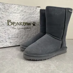 定価1.7万 BEARPAW Emma８ ベアパウ エマ ムートンブーツ ショート ショートブーツ スノーブーツ レディース シープスキン レザー