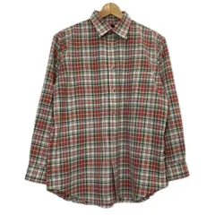 THE NORTH FACE　チェックシャツ　ポリシャツ　長袖　シャツ　トップス　レギュラーカラー　胸ポケット　アウトドア　古着