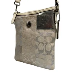 COACH/コーチ/ショルダーバッグ/パッチワークスクエア/キャンバス