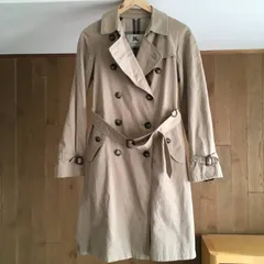 美品 バーバリー ロンドン トレンチコート シャドーチェック 大きいサイズ 44 美品】バーバリーロンドン トレンチコート ノバチェック ライナー 黒