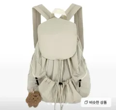 アイボリー ナイロン バッグ