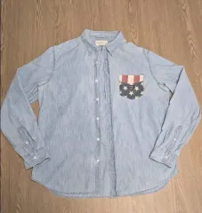 ポロラルフローレン シャンブレー デニムシャツ