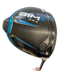 【中古】 テーラーメイド SIM2 MAX 10.5° ドライバー DR 純正特注シャフト (フレックスS) メンズ 男性用 右利き 右用 Cランク ゴルフクラブ