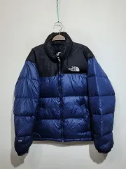 (100) THE NORTH FACE ザノースフェイス ヌプシダウンジャケット アウター ツートン 700 ダウンジャケット