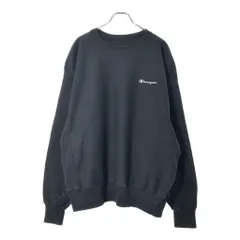 Champion チャンピオン PREMIUM REVERSE WEAVE プレミアムリバースウィーブ スウェット ブラック(メンズ XL)中古 古着 X1316