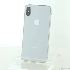 〔中古品〕 iPhoneX 256GB シルバー MQC22J／A SIMフリー【377】