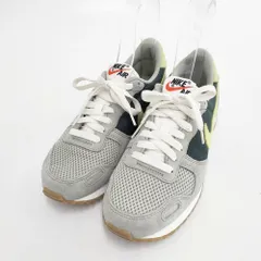 NIKE AIR VORTEX 24.5cm スニーカー グレー グリーン レディース ナイキ【中古】5-1210G◎