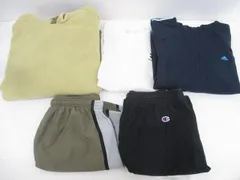  良品 アディダス アンダーアーマー ナイキ フリースパーカー 長袖Tシャツ ハーフパンツ等5点 L メンズ