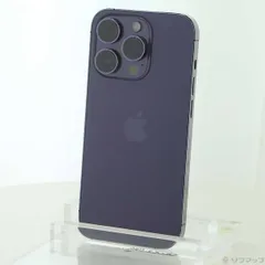 〔中古品〕 iPhone14 Pro 256GB ディープパープル MQ1E3J／A SIMフリー【305】
