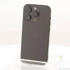 〔中古品〕 iPhone14 Pro 128GB スペースブラック MPXU3J／A SIMフリー【377】