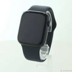〔中古品〕 Apple Watch Series 7 GPS 45mm ミッドナイトアルミニウムケース ミッドナイトスポーツバンド【349】