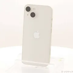 〔中古品〕 iPhone14 256GB スターライト MPW33J／A SIMフリー【349】
