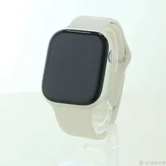〔中古品〕 Apple Watch Series 10 GPS + Cellular 46mm シルバーアルミニウムケース スターライトスポーツバンド【349】