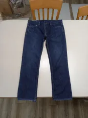 32 BANANA REPUBLIC ウォッシュ ストレッチ スリム ストレート ジーン 32-186