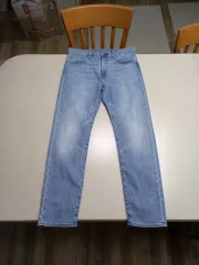 30 ビッグE リーバイス502 ウォッシュ ストレッチ スリム ストレートデニム ライトブルー 30-148