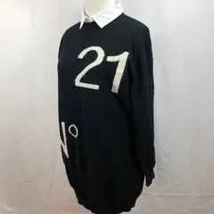 美品 ヌメロヴェントゥーノ ロゴニット ブラックのサムネイル