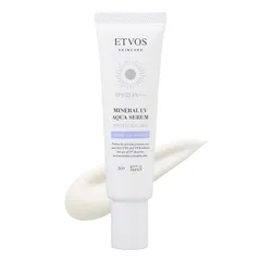 エトヴォス ミネラルUVアクアセラム SPF35 PA+++ 30g #トーンアップホワイト 1