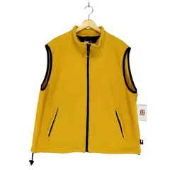 トミーヒルフィガー TOMMY HILFIGER フリース ジップベスト メンズ import：XL 