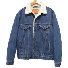 ☆Levi's リーバイス VINTAGE FIT デニムジャケット 裏ボアジャケット ジージャン メンズ シェルパトラッカージャケット