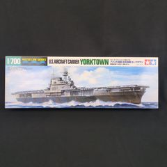 タミヤ アメリカ海軍航空母艦ヨークタウン 1/700 プラモデル完成品