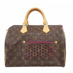 ルイ・ヴィトン(Louis Vuitton) ルイ・ヴィトン ハンドバッグ モノグラムペルフォ スピーディ30 M95180 フューシャレディース P1945916