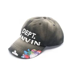 ランバン LANVIN キャップ LANVIN × GALLERY DEPT. ブラック デニム LANVIN X GALLERY DEPT CAP レディース Used Aのサムネイル