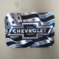 テクスチャード マグネット Chevy Metal Flag【シボレー】