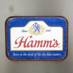 テクスチャード マグネット Hamm's Sky Blue ハムズ アメリカン雑貨