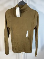 タグ付き　GU　ジーユー　レディース　タートルネック　XL　リブタートルネックセーター