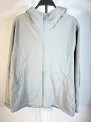 UNIQLO　ユニクロ　ブロックテックパーカー　 グレー 　Lサイズ