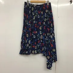 Mila Owen ミラオーウェン スカート ロングスカート 09WFS184020 花柄アシメヘムプリーツスカート