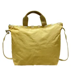 LESPORTSAC(レスポートサック) ショルダーバッグ美品  - ライトイエロー 2way