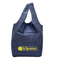 LESPORTSAC(レスポートサック) トートバッグ美品  - ダークネイビー エコバッグ