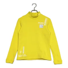 中古 レディース パーリーゲイツ PEARLY GATES スウェット 1(M) 黄 イエロー 長袖 モックネック カットソー