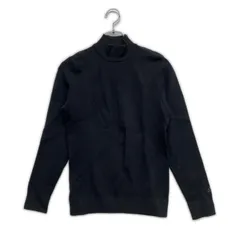 中古 レディース アディダスゴルフ adidas GOLF セーター M 黒 ブラック 長袖 ハイネック