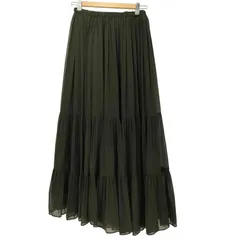 ダブルスタンダードクロージング DOUBLE STANDARD CLOTHING sov. シフォンマキシ丈ギャザースカート レディース JPN：36 のサムネイル