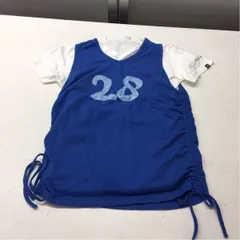 送料無料★converse コンバース★半袖Tシャツ★トップス★重ね着★Lサイズ★ホワイト ブルー#20803sbv