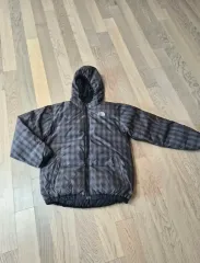 THE NORTH FACE ザノースフェイス チェック リバーシブル ダウン