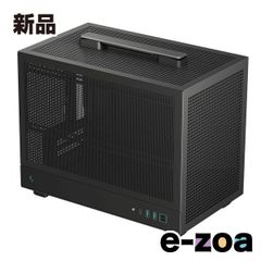 DEEPCOOL  ディープクール ミニPCケース CH160 MESH  Mini-ITX/メッシュパネル/高エアフロー設計/ブラック R-CH160-BKNMIO-G-1 (2654332)