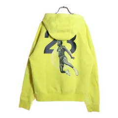 NIKE (ナイキ) JORDAN BRAND 両面プリント プルオーバーパーカー フーディー イエロー CV2768-731
