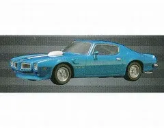 【中古】ミニカー 1/64 Pontiac Firebird TRANS-AM(スカイブルー) 「USAスポーツカーミニカーコレクション2」