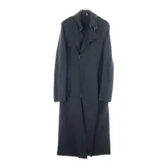 EMPORIO ARMANI (エンポリオアルマーニ) ロングウールコート コート ブラック K1L820のサムネイル