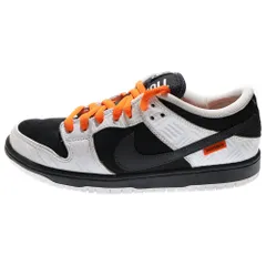 NIKE (ナイキ) ×TIGHTBOOTH SB Dunk Low Pro QS Black and White タイトブース SBダンクロープロQS レースアップローカットスニーカー US9/27cm FD2629-100 ブラック/ホワイト