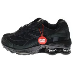 NIKE (ナイキ) ×SUPREME SHOX RIDE 2 シュプリーム ショックス ライド ローカットスニーカー ブラック US8/26cm DN1615-001