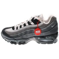 NIKE (ナイキ) ×Yu-Gi-Oh! AIR MAX 95 AIR MUSCLE/JONOUCJI 遊戯王 城之内 エアマックス95 エアマッスル ローカットスニーカー グレー/ブラック US9.5/27.5cm II7404-100
