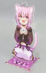 【中古】アクリルスタンド・アクリルパネル [単品] 猫又おかゆ アクリルスタンド 「バーチャルYouTuber ホロライブ 猫又おかゆ 誕生日記念2022」