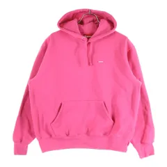 SUPREME (シュプリーム) 25AW Small Box Hooded Sweatshirt スモールボックスロゴ プルオーバーパーカー ピンク