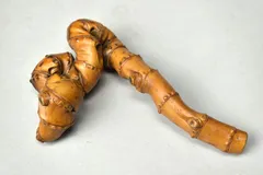 【蔵A5771】古美術　天然竹　煎茶飾　明治期