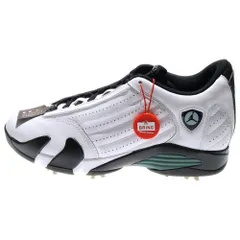 NIKE (ナイキ) Air Jordan 14 Golf Oxidized Green エアジョーダン14 オキシダイズドグリーン レースアップミッドカットスニーカー ゴルフシューズ US10/28cm HJ7710-100